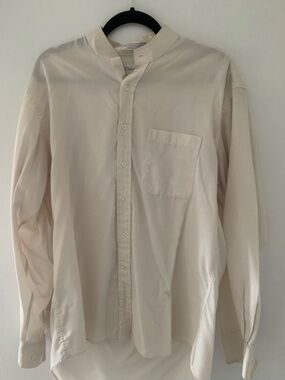 Dior Cream Button-Up Blouse